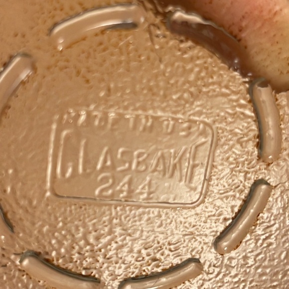 Vintage Glasbake Plate - Picture 2 of 5